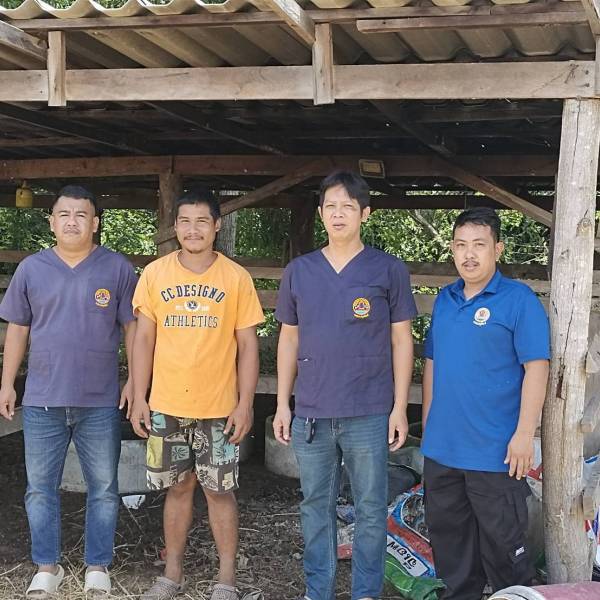 สนง.ปศุสัตว์ อ.แกลง ลงพื้นที่ติดตามและตรวจเยี่ยมเกษตรผู้เลี้ยงสัตว์ ในพื้นที่อำเภอแกลง