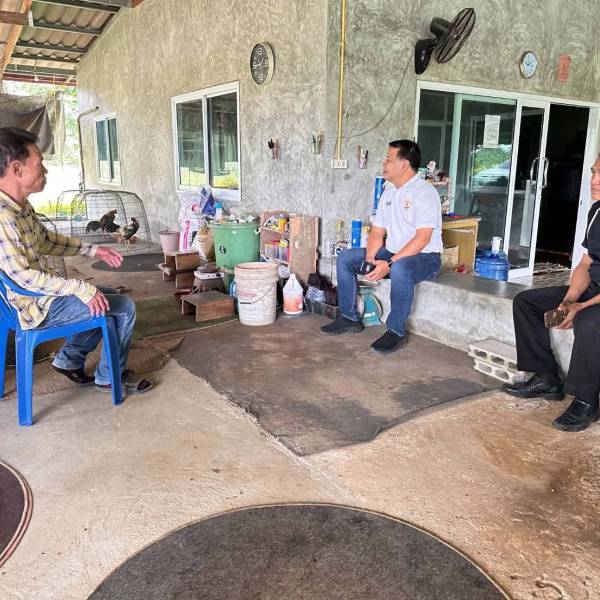 ลงพื้นที่สำรวจไก่พื้นเมือง ในพื้นที่ตำบลหนองคันทรง อำเภอเมืองตราด จังหวัดตราด