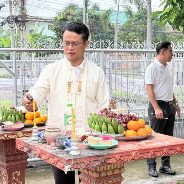 สำนักงานปศุสัตว์เขต 2 จัดกิจกรรมทำบุญเนื่องในวันคล้ายวันสถาปนา ครบรอบ 74 ปี