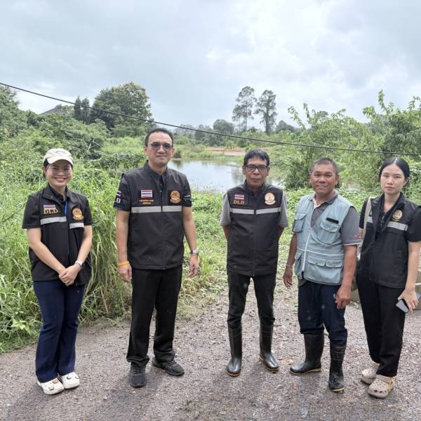 ปศุสัตว์จังหวัดระยอง ลงพื้นที่สำรวจ ติดตาม และให้ความช่วยเหลือเกษตรกรผู้เลี้ยงสัตว์ที่ได้รับผลกระทบจากอุทกภัย พร้อมเฝ้าระวังสถานการณ์อย่างต่อเนื่อง