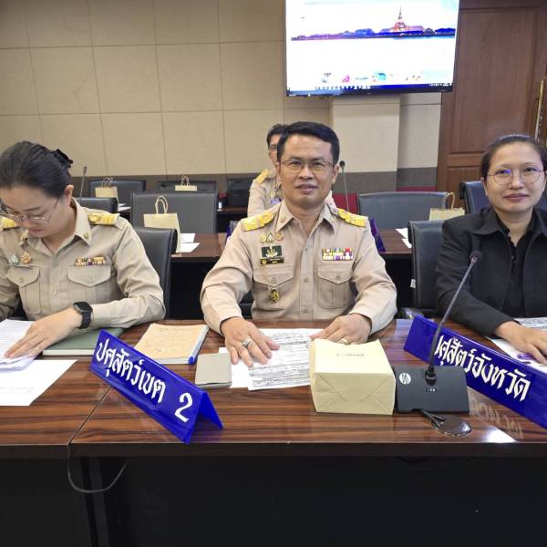 ปศุสัตว์เขต 2 เข้าร่วมประชุมคณะกรมการจังหวัด และหัวหน้าส่วนราชการประจำจังหวัดฉะเชิงเทรา ครั้งที่ 10/2569 ประจำเดือนตุลาคม 2569