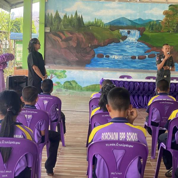 ดำเนินกิจกรรมสร้างกระบวนการมีส่วนร่วม ส่งเสริมการผลิตแบบยั่งยืน ภายใต้โครงการพัฒนาเด็กและเยาวชนในถิ่นทุรกันดาร