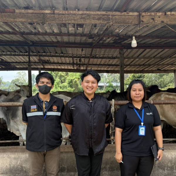 สนง.ปศุสัตว์อำเภอนิคมพัฒนา ลงพื้นที่สำรวจและปรับปรุงข้อมูลทะเบียนเกษตรกรผู้เลี้ยงสัตว์ (โคเนื้อ) พื้นที่อำเภอนิคมพัฒนา