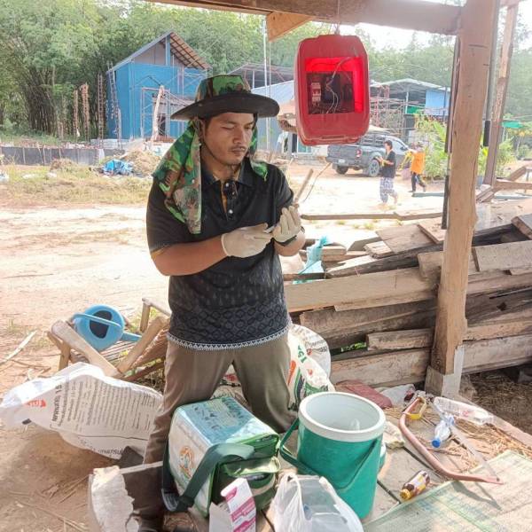 สนง.ปศอ.นิคมพัฒนา ดำเนินการฉีดวัคซีนป้องโรคลัมปี สกิน พื้นที่อำเภอนิคมพัฒนา